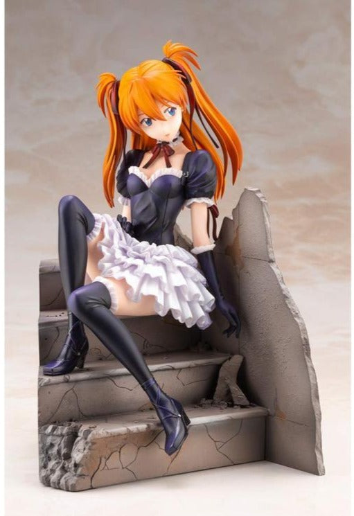 Kotobukiya 1/7 Neon Genesis Evangelion Asuka Langley Soryu (Gothic Lolita Ver.) :RE Ani Statue PP853