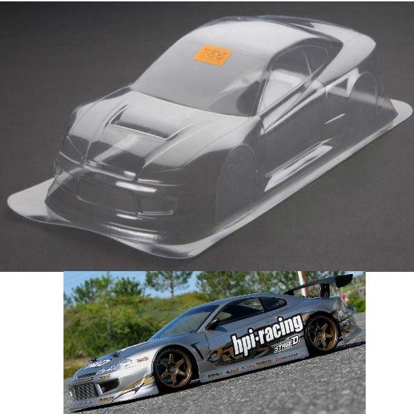 HPI Racing 17530 Nissan Silvia S15 Clear Body 200mm Nitro 3 / E10 Ford