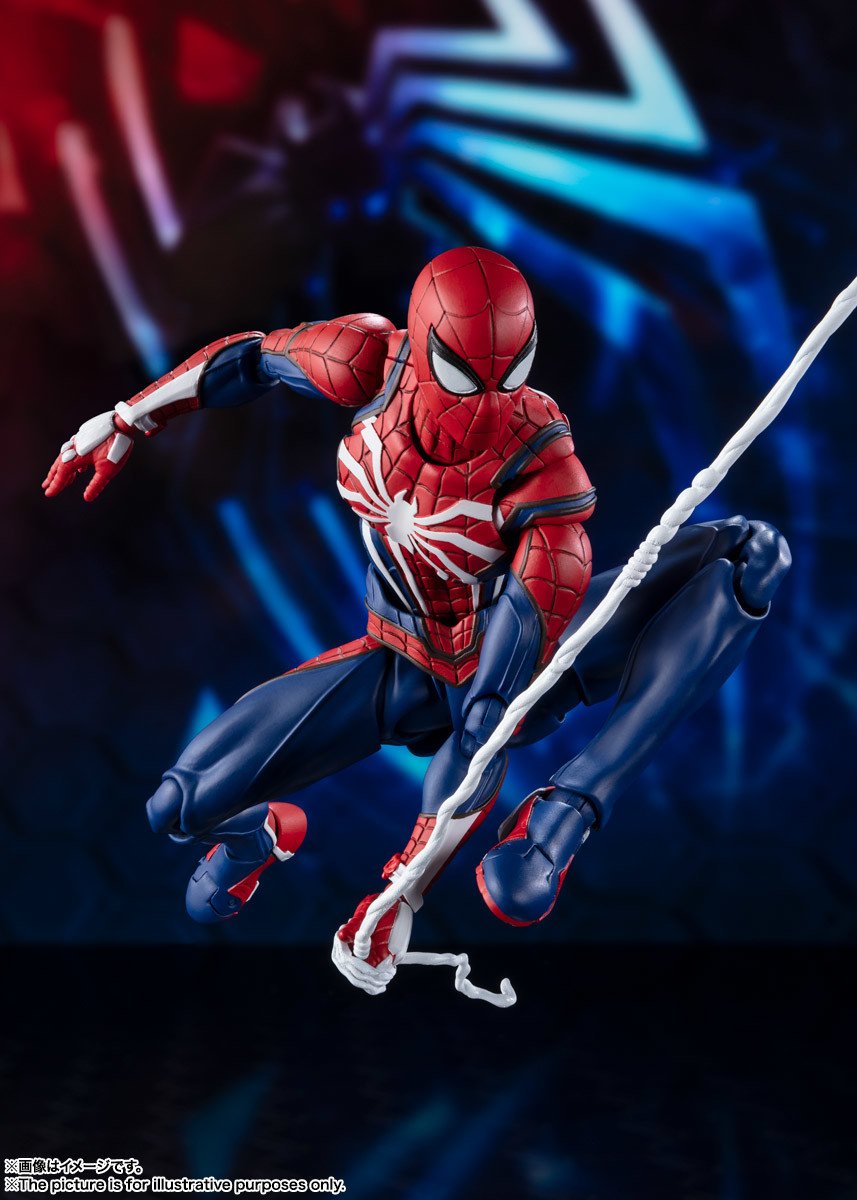 S.H. Figuarts Marvel Marvel Spiderman Advanced Spider-Man Suit Action Figure