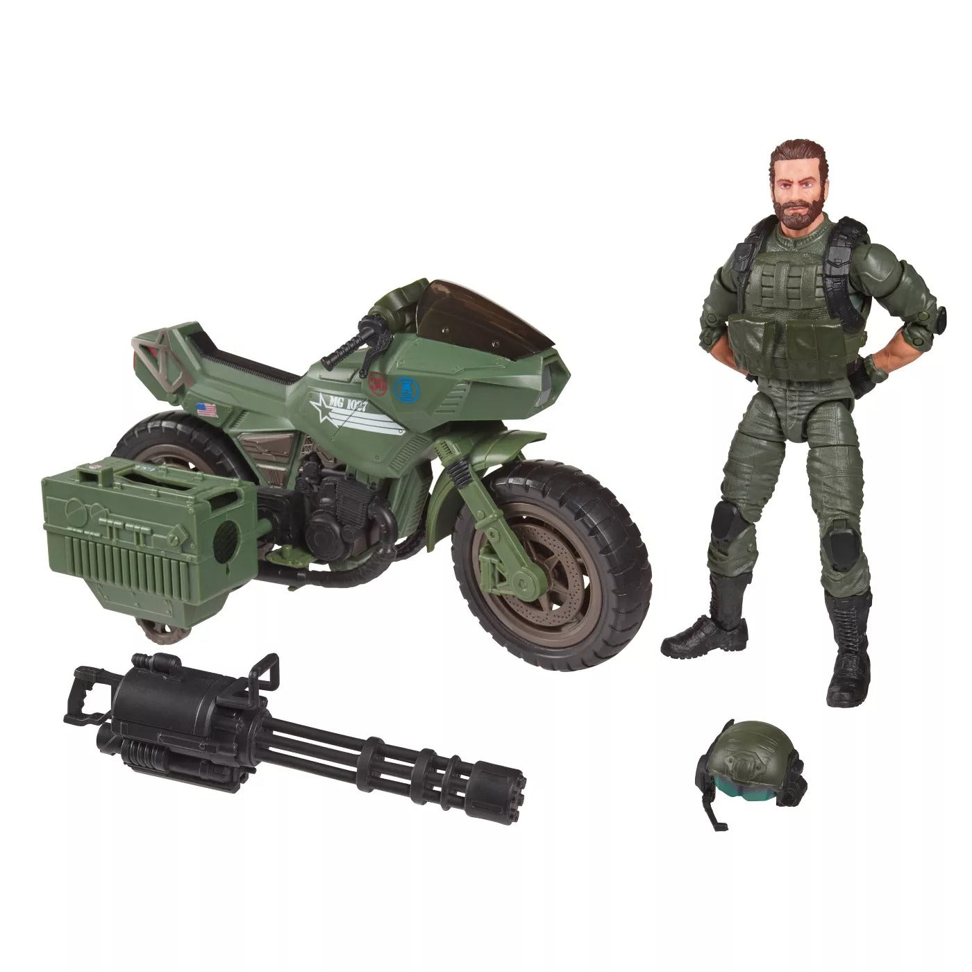 Hasbro G.I. Joe Classified Series #29 Alvin “Breaker” Kibbey with RAM Cycle Action Figure