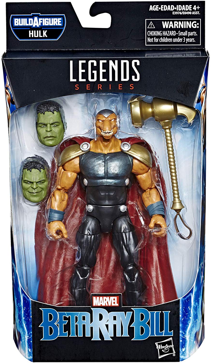 Marvel Legends Endgame Series Beta Ray Bill Hulk BAF Wave Action Figure