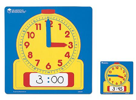 Write On/Wipe Off Demonstration Clock