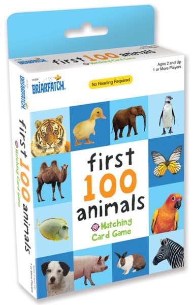 First 100 Animals Card Game