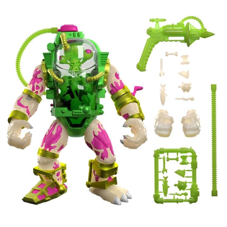 Super7 TMNT Teenage Mutant Ninja Turtles Ultimates Mutagen Man Glow In The Dark Ver. Action Figure