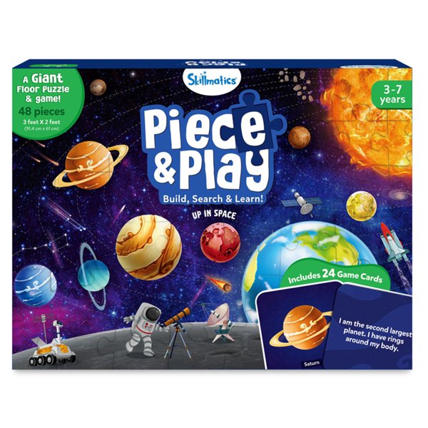 Piece & Play Floor Puzzle – Up in Space