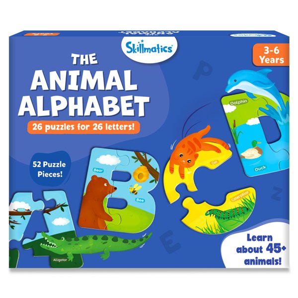 The Animal Alphabet – 26 Puzzles for 26 Letters