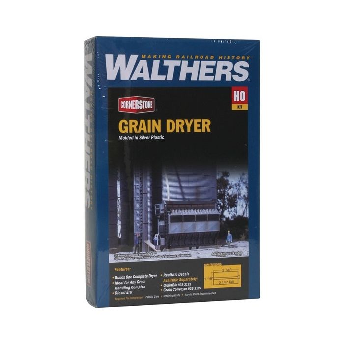 Walthers Cornerstone HO Grain Dryer