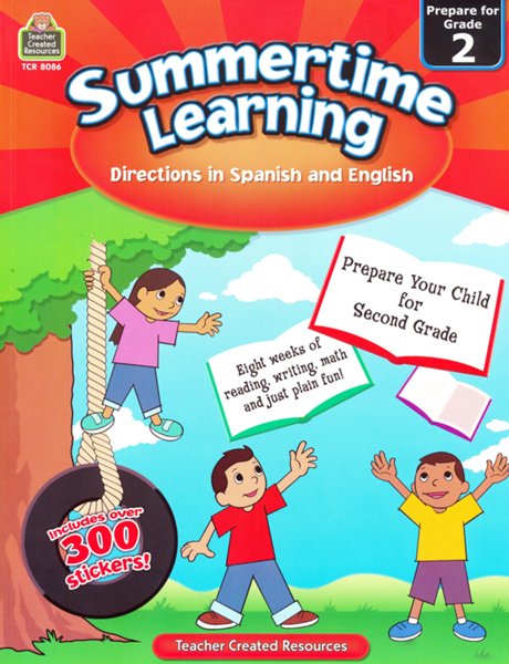 Aprendizaje de verano: edición en inglés y español (preparación para s