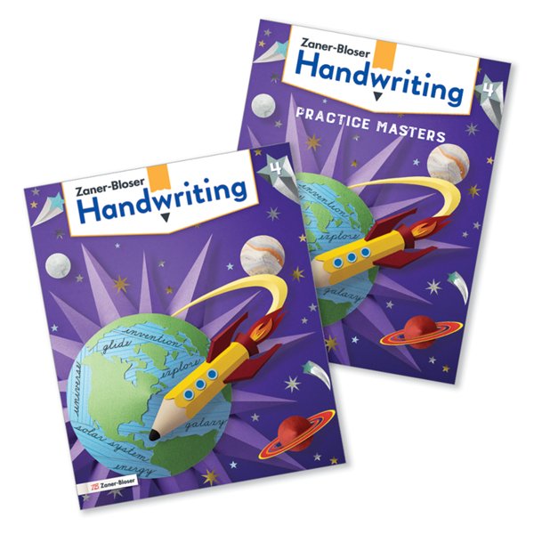 Zaner-Bloser Handwriting Grade 4: Student Edition & Practice Masters (