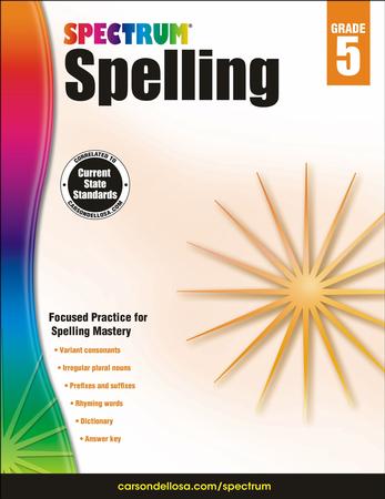 Spectrum Spelling Grade 5 (2014 Update)