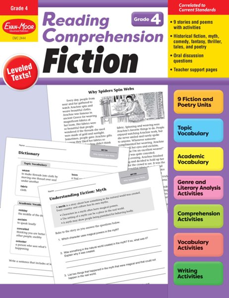 Reading Comprehension: Fiction, Grade 4