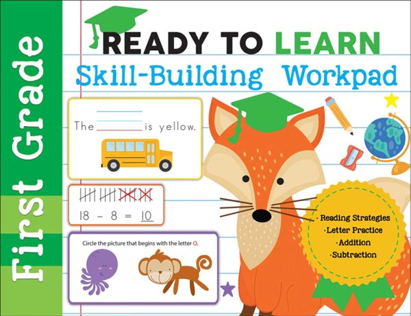 Ready to Learn: First Grade Skill-Building Workpad