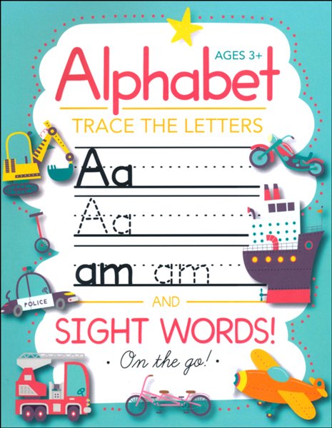 Trace Letters Of The Alphabet and Sight Words (On The Go): Preschool P