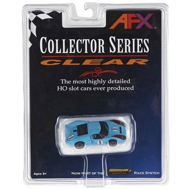 AFX GT40 #1 Miles Collector Series Mega G+ HO Slot Car