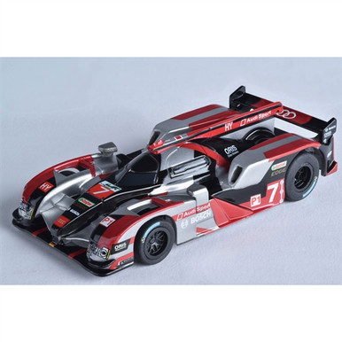 AFX Audi R18 #7 Silver Mega G+ HO Slot Car