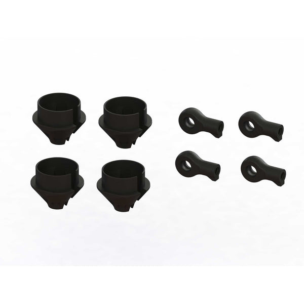 HD Shock Rod End & Spring Cup Set