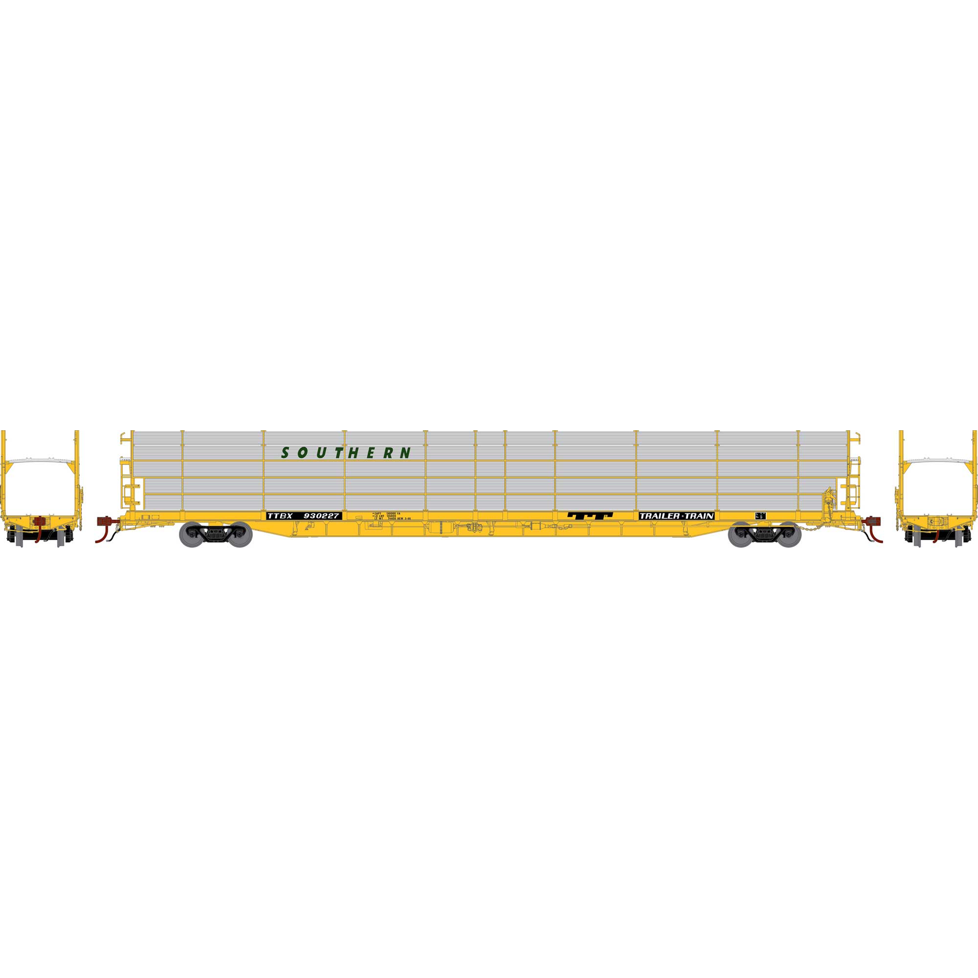 HO F89F Bi-Level Auto Rack, SOU/TTBX #930227