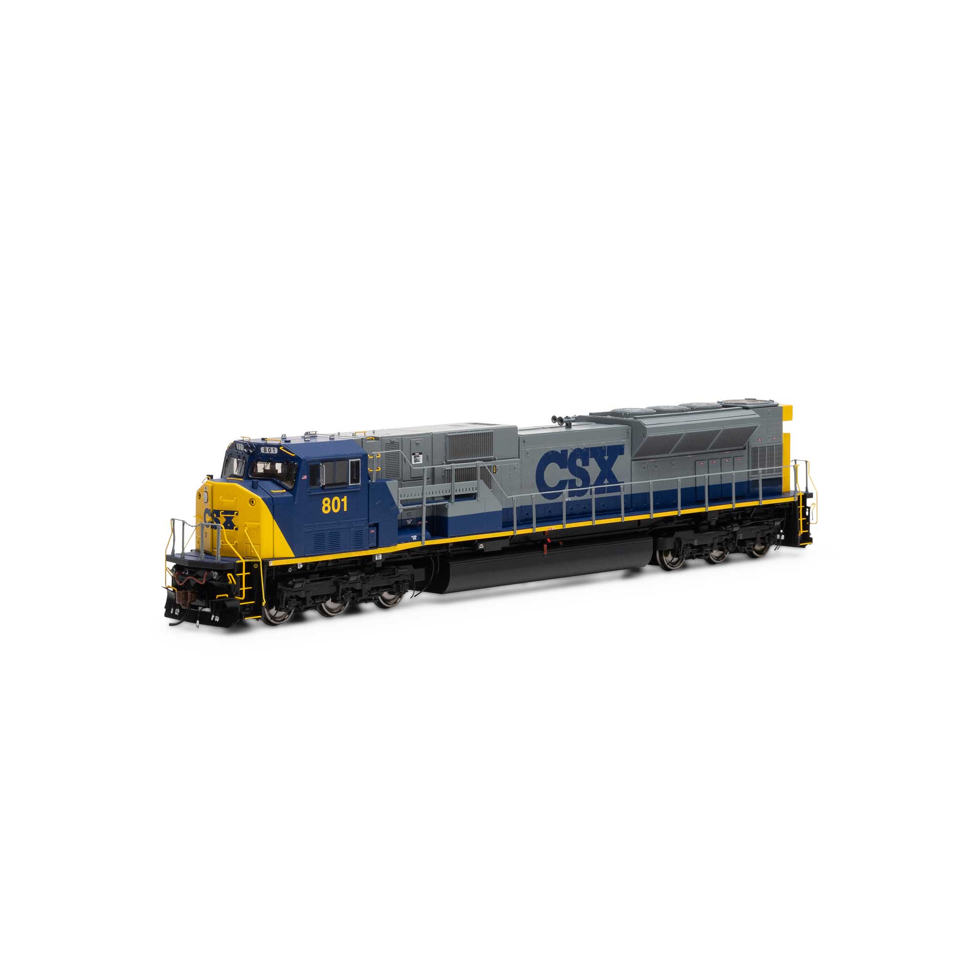 HO G2 SD80MAC with DCC & Sound, CSX/YN2 #801