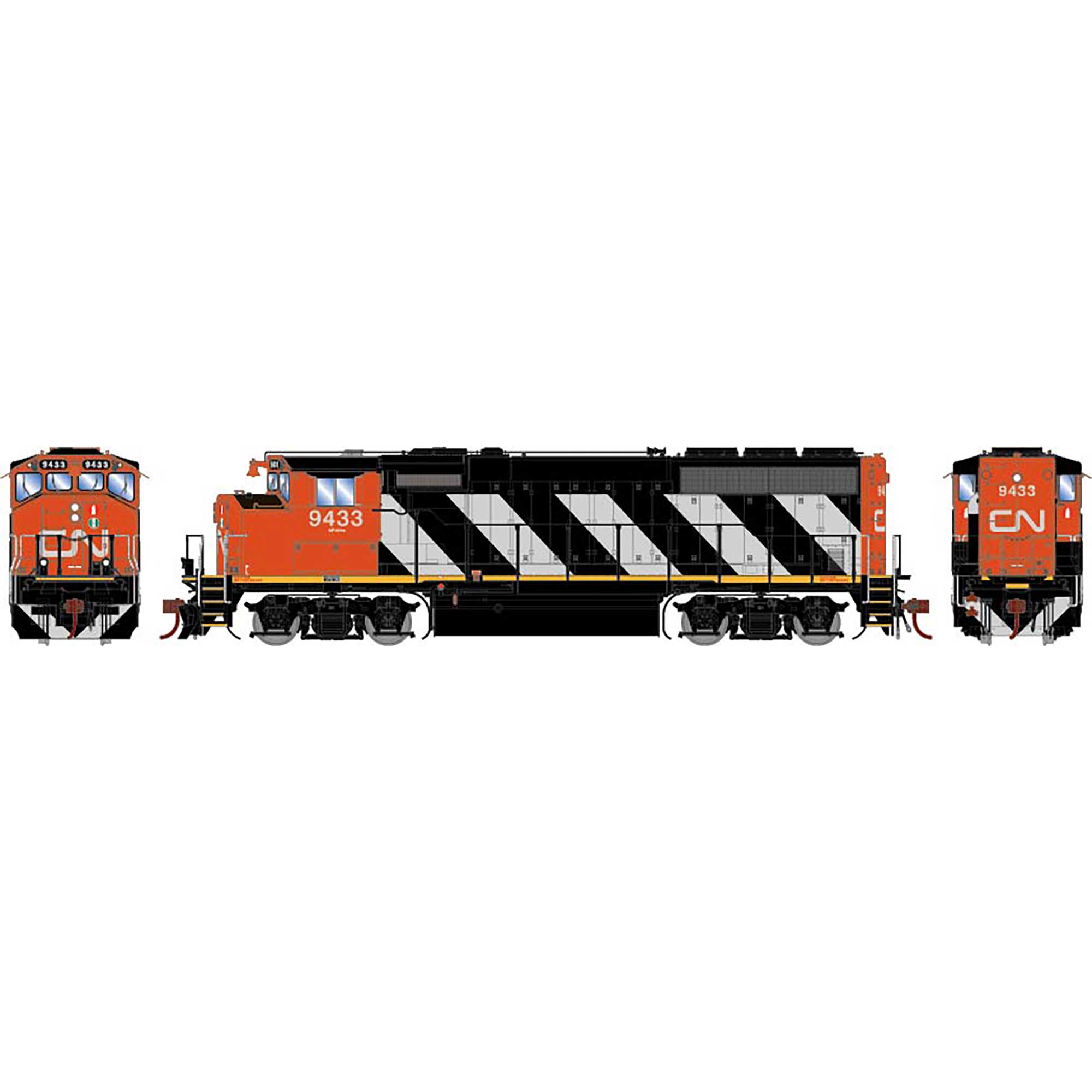 HO GP40-2L, CN #9433