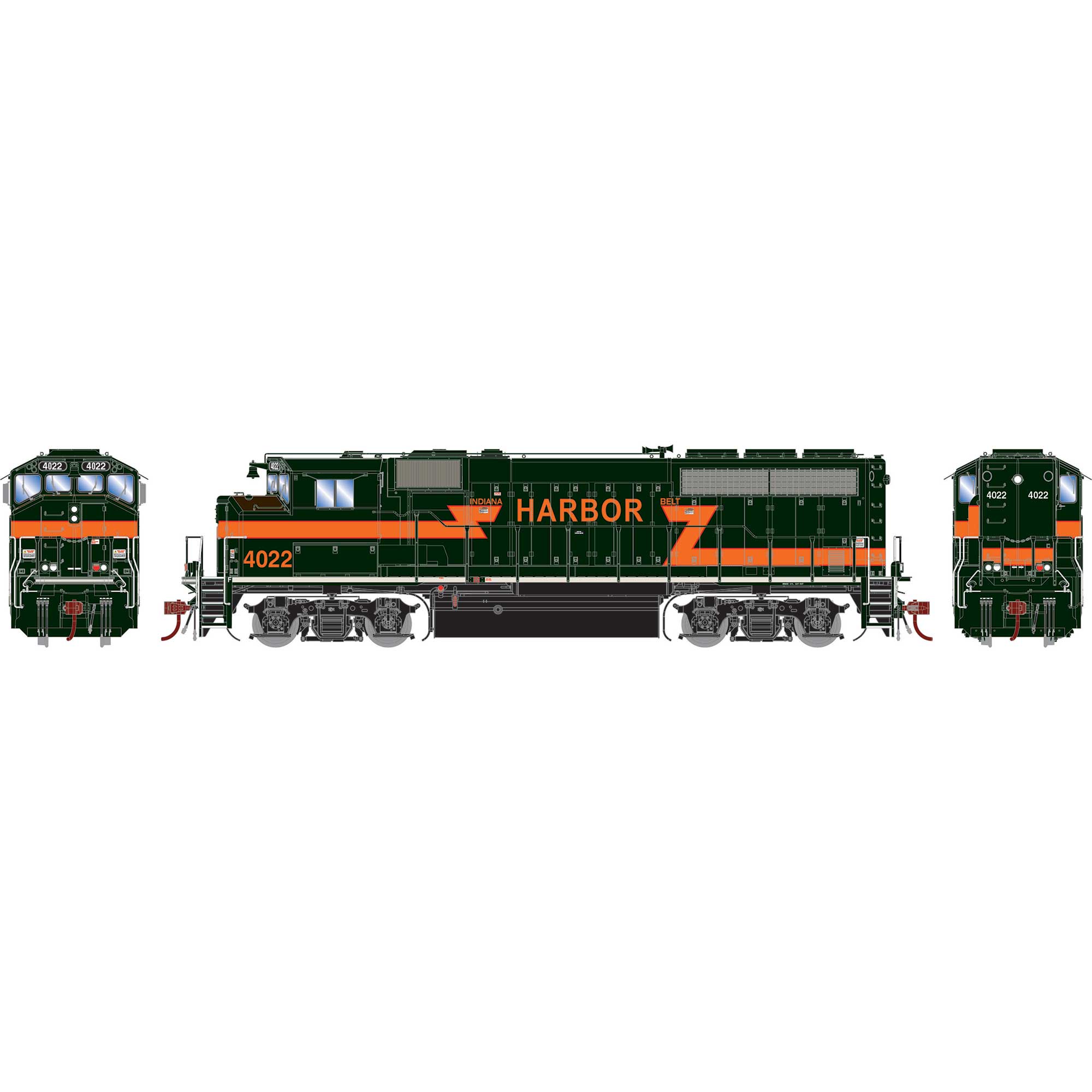 HO GP40-2L, Indiana Harbor Belt #4022