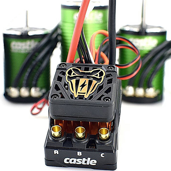 Castle Creations Copperhead 10 1/10 Sensored Combo w/1412 (3200Kv) (5mm Shaft)