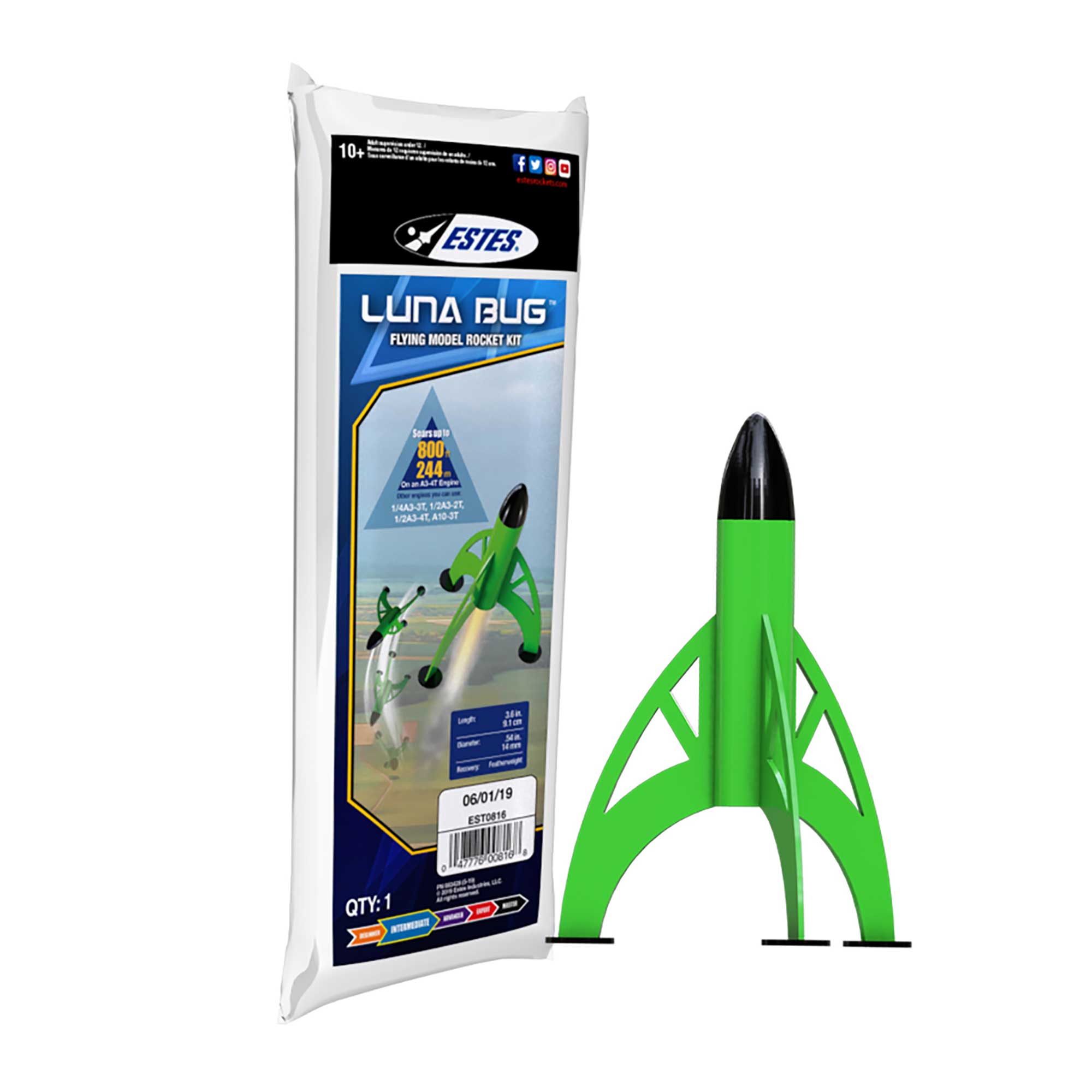 Luna Bug Model Rocket Kit