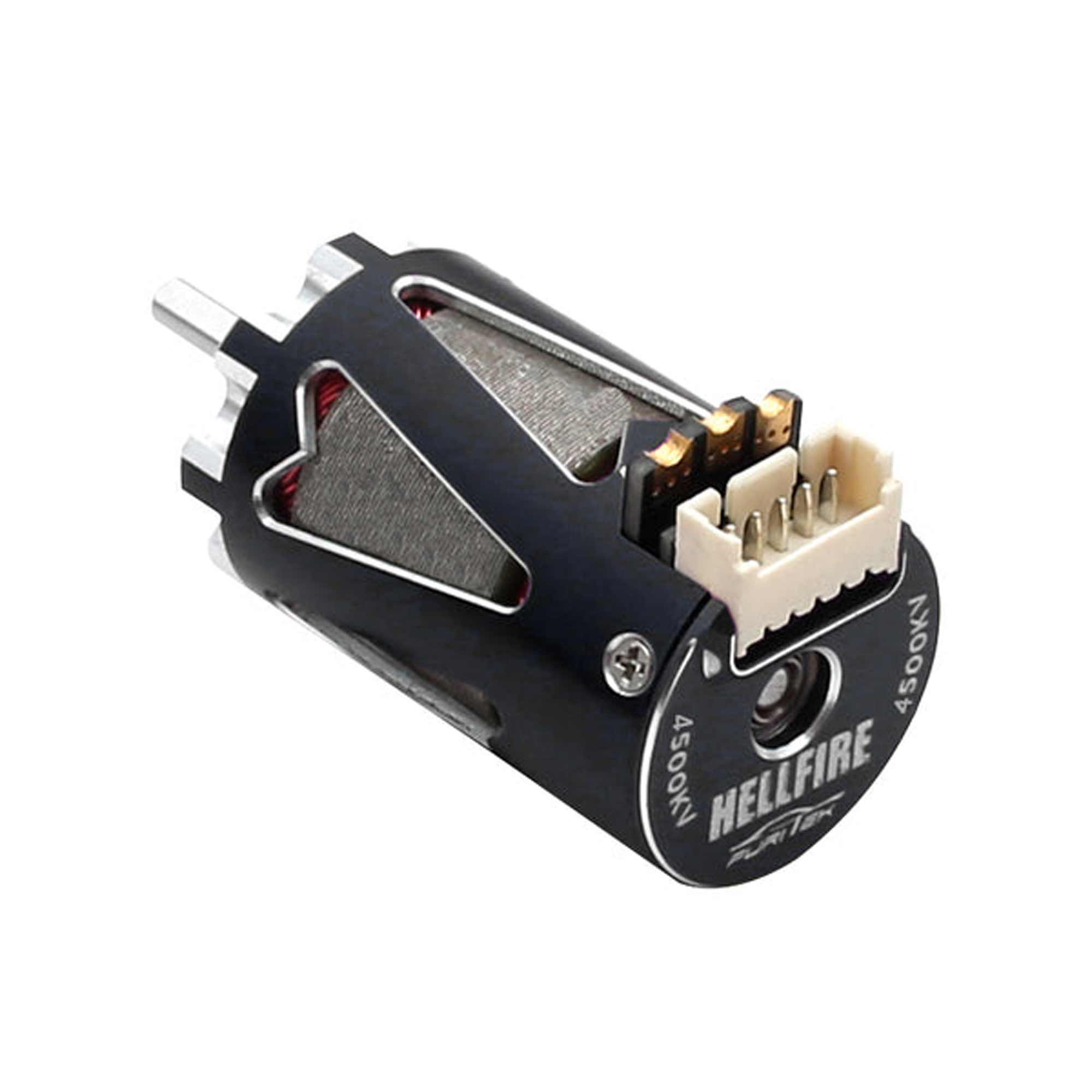 Hellfire 1410 4500Kv Sensored Brushless Motor, Black