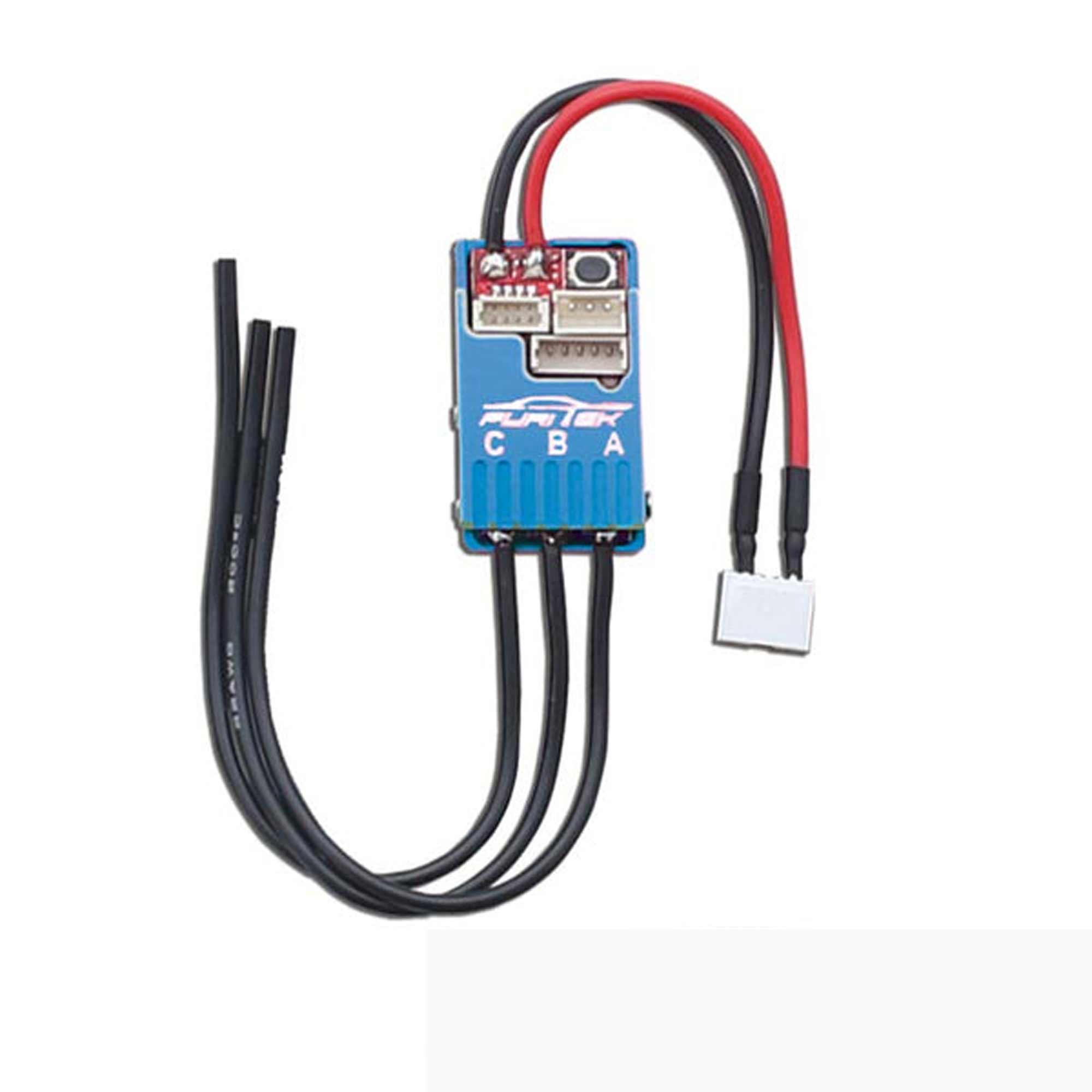 Cyclos 2S Lipo 20A/40A Brushless Sensored ESC, Aluminum Blue Case: Drift/Race