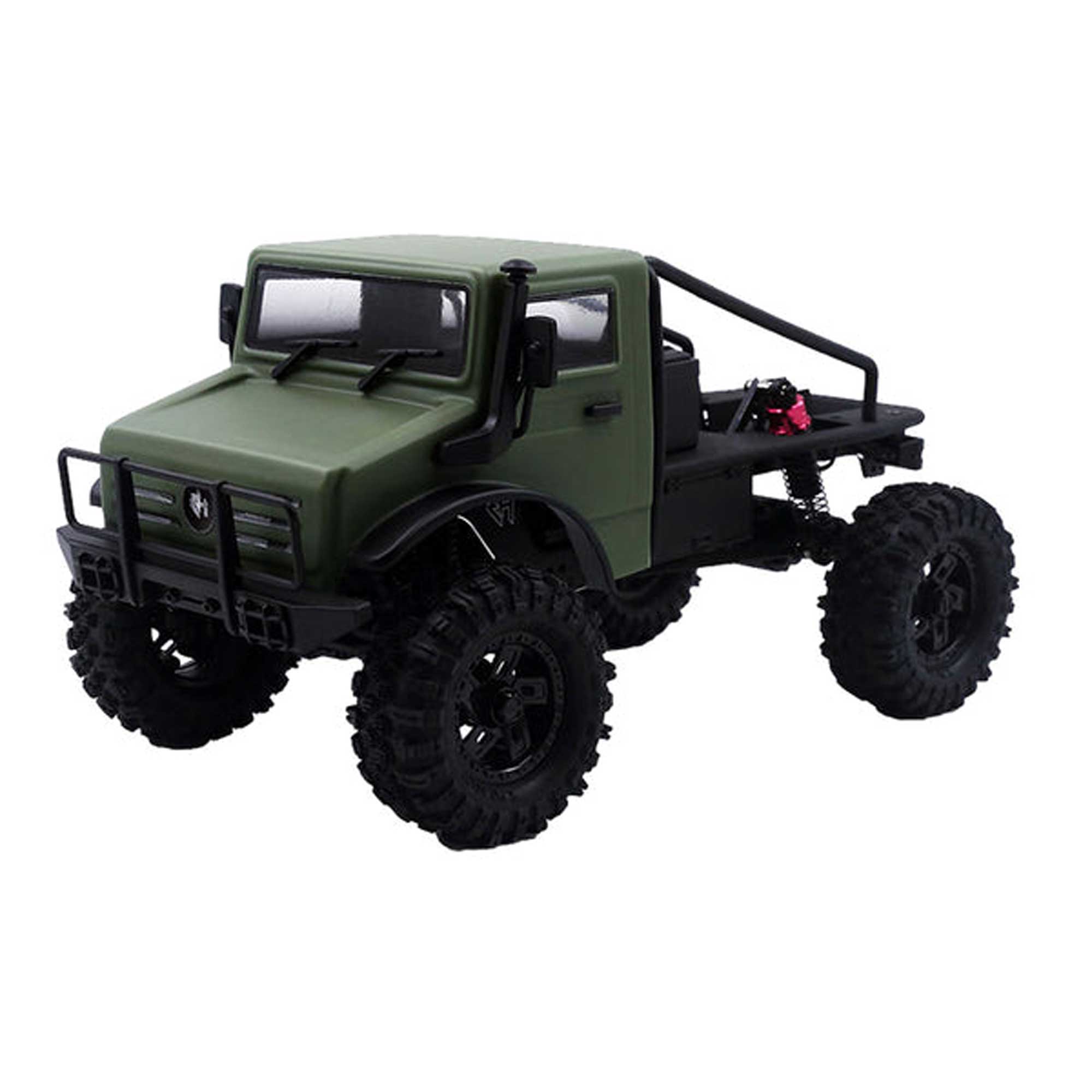 1/18 T-Hunter CR-18P 2024 4×4 Rock Crawler RTR, Matte Green