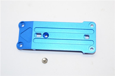 GPM Blue Aluminum Front Tie Bar Mount for X-Maxx, XRT