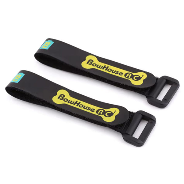 Helios RC 200mm Non-Slip Battery Straps (2)