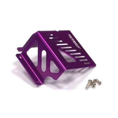 Integy Aluminum Fuel Tank Guard for HPI Savage XL, Purple