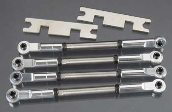 Integy Titanium Turnbuckle Set (Silver): Savage X