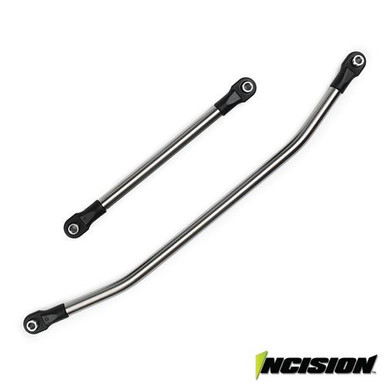 Incision Axial Wraith 1/4 Stainless Steel Drag Link and Tie Rod Kit