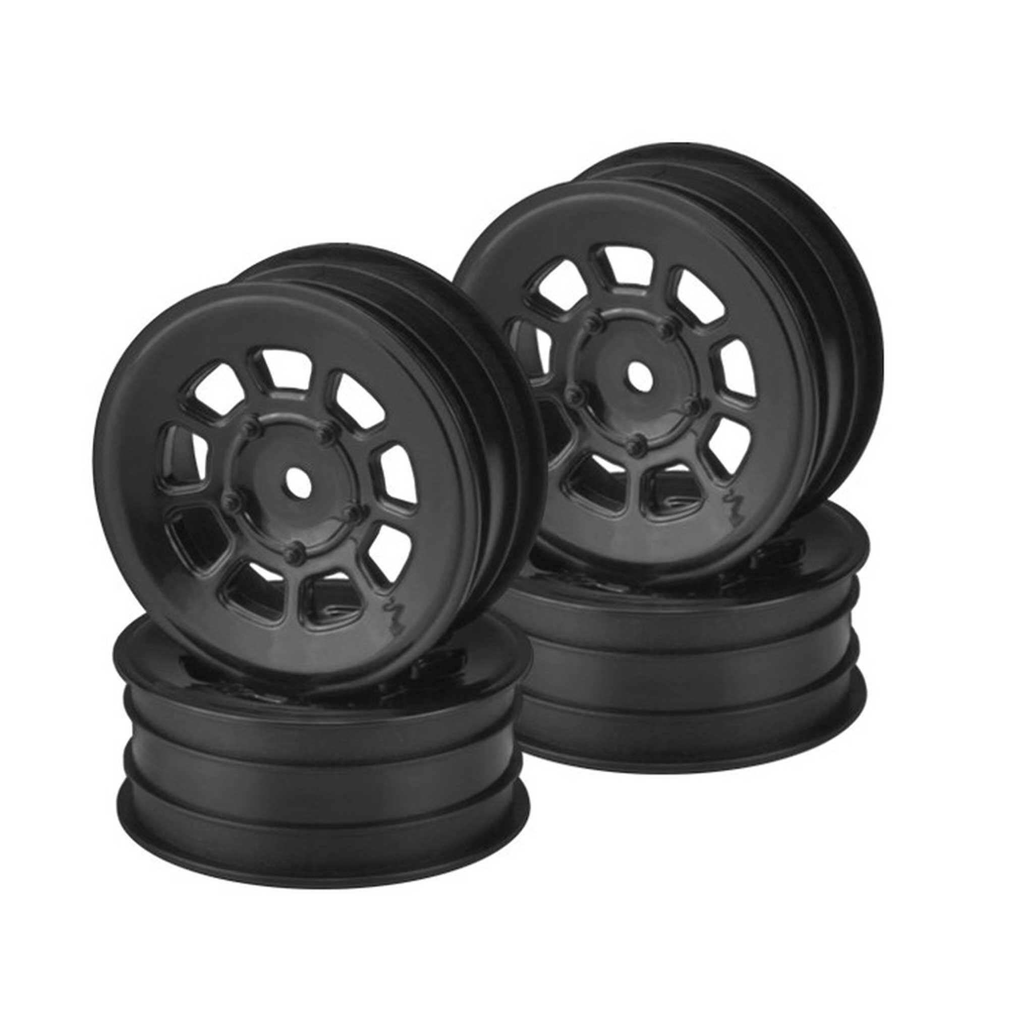 9 shot 2.2″ front wheel (black) – 4pc