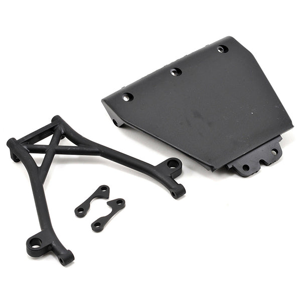 Losi Front Skid Plate & Bumper Brace Set