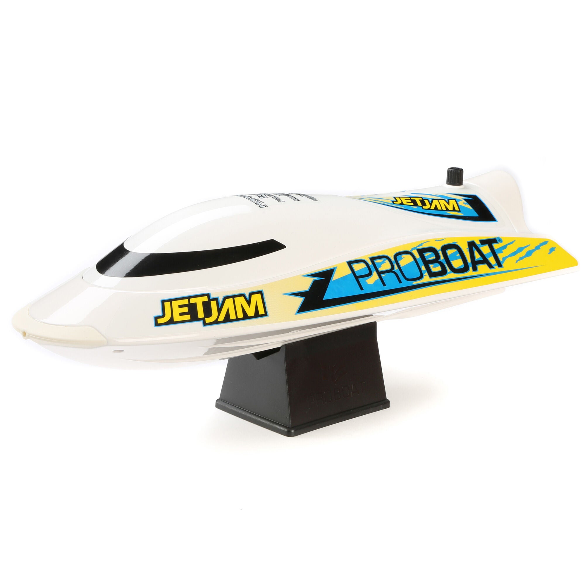 Jet Jam 12″ Pool Racer, Brushed, White: RTR