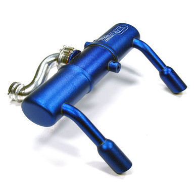 RDLogics Revo 2.5 & 3.3 Blue Aluminum Dual Exhaust