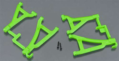 RPM Green Front Suspension A-Arms for 1/16 E-Revo & Grave Digger