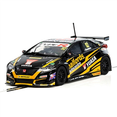 Scalextric Honda Civic Type R ‘Halfords’ NGTC-BTCC 2017 1/32 Slot Car