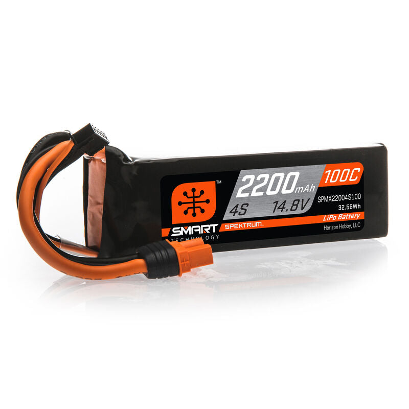 Spektrum RC 3S Smart G2 LiPo 100C Battery Pack (11.1V/2200mAh) w/IC3 Connector