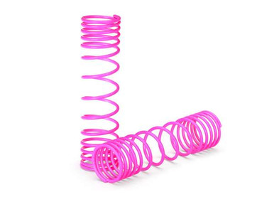 Traxxas Slash 2WD Pink Rear Progressive Rate Springs (2)