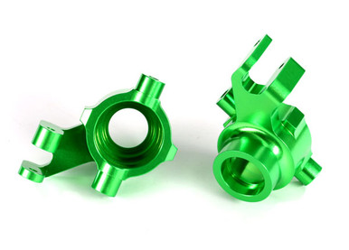 Traxxas Maxx Green 6061-T6 Aluminum Steering Blocks