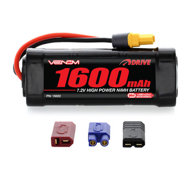 Venom DRIVE 7.2V 1600mAh NiMH for 1/16 w/UNI 2.0 Plug