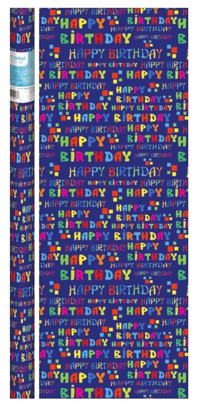 Happy Birthday Gift Wrap