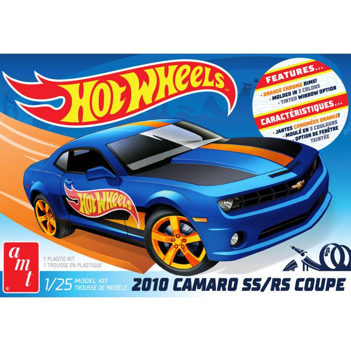 AMT 1:25 2010 Chevy Camaro Hot Wheels Plastic Model Kit