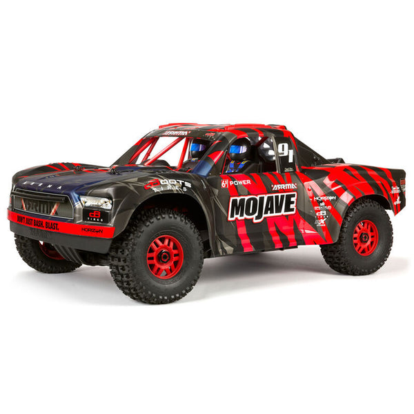 Mojave V2 6S BLX 1/7 4X4 Desert Truck RTR, Red