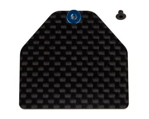 RC10B7 FT Carbon Fiber Servo Weight Plate, 4g