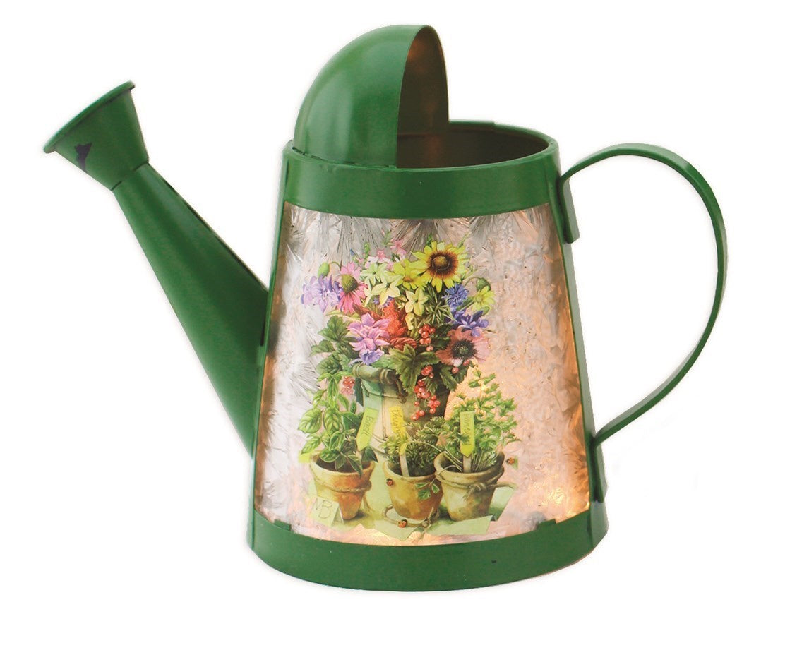 Herb Garden Watering Can Lamp – Pots