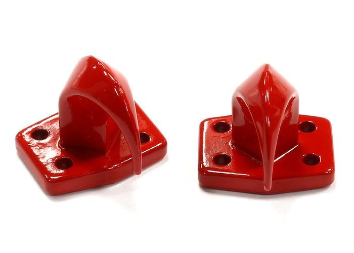 Integy C25013RED Realistic Bolt-On Hooks (M) (2) Rock Crawler